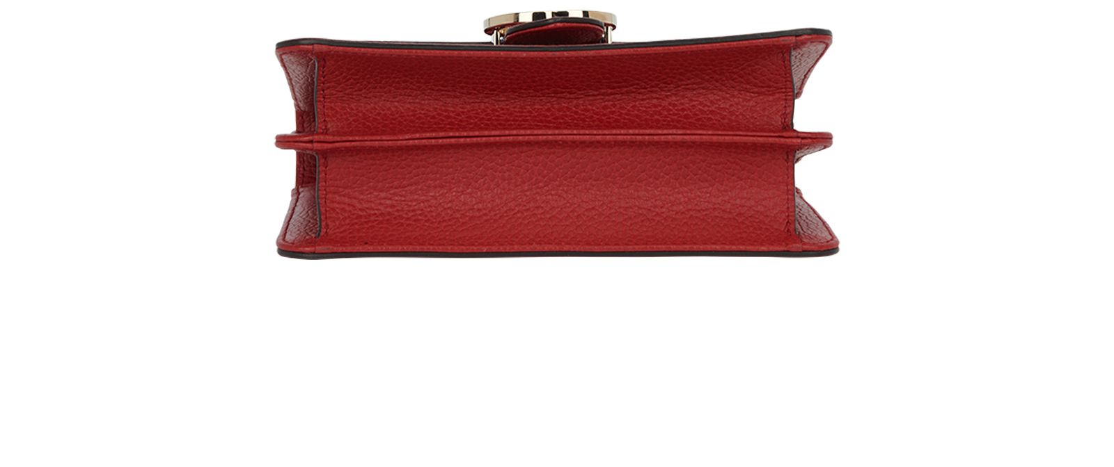 Interlocking G Crossbody Bag, &pound;410, Handbags, Red, Leather, Top view